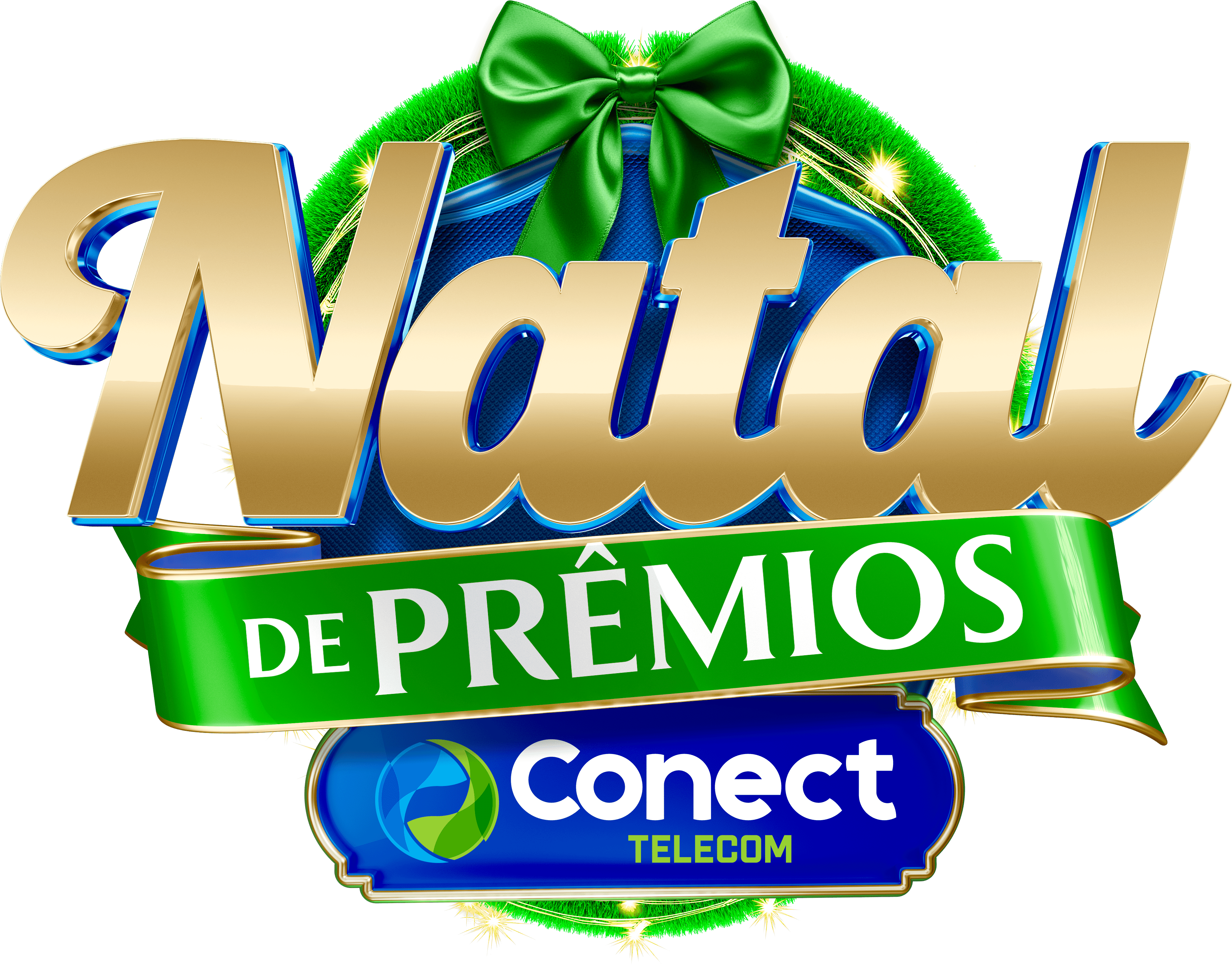 Imagem de Natal com a logo da campanha